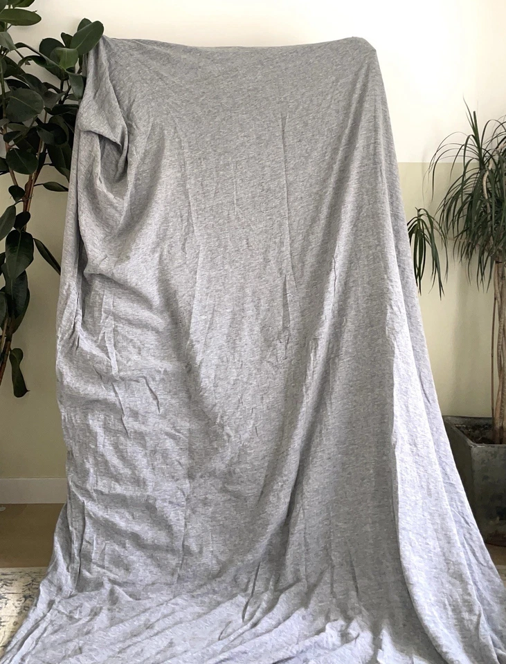 Capa de edredom King de linho marmelo cinza cambraia carvão - Imagem 2 de 4