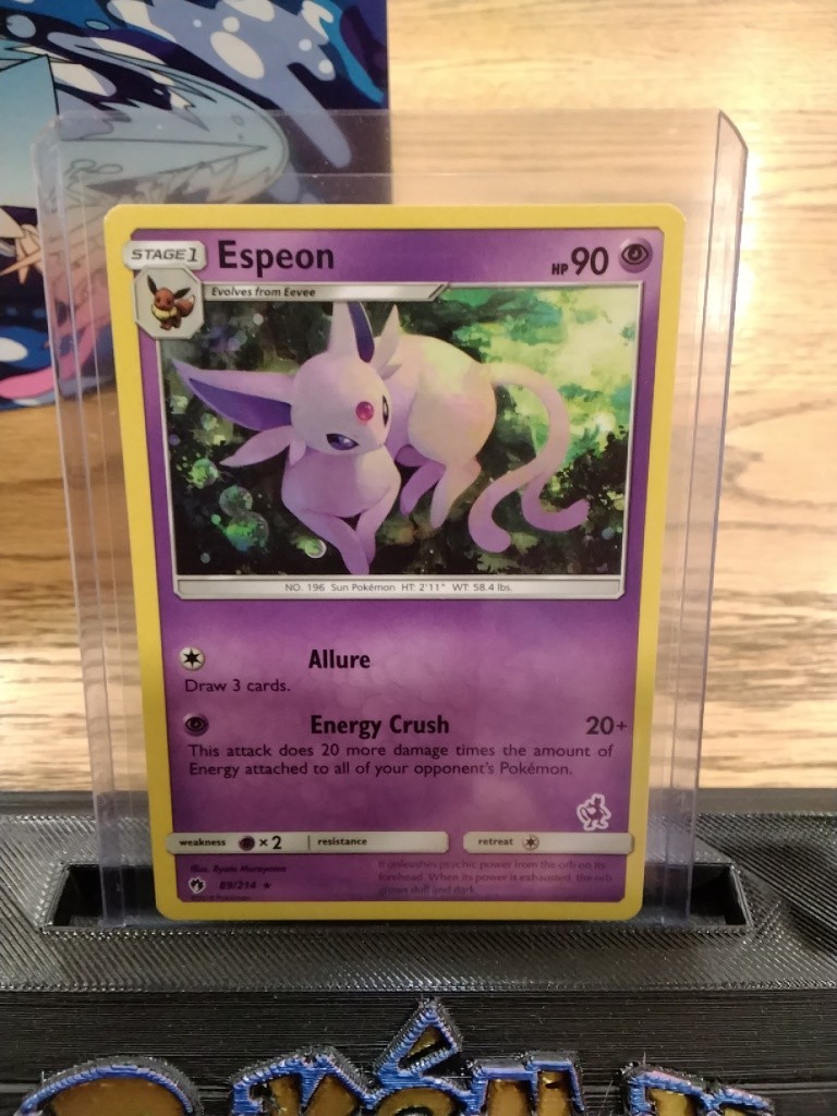 Espeon 89/214 Rare Lost Thunder Pokemon Near Mint