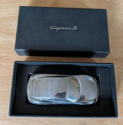 PORSCHE CAYMAN-S SPECIAL EDITION CHROME PAPERWEIGHT