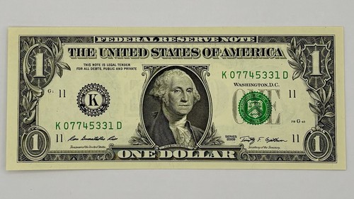 Modern $1 & $2 Note Lot - 1963B to 2009 - Uncirculated US Currency x5 - Picture 13 of 14