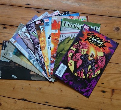 Marvel Mixed 10 Comic Lot Miracleman #18 #19 Ghost Rider Hulk She-Hulk 1985
