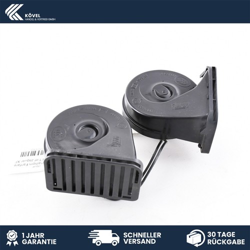 Hupe Signalhorn Fanfare Hoch und Tief Jaguar XF 1 X250 C2Z1113 C2Z1109