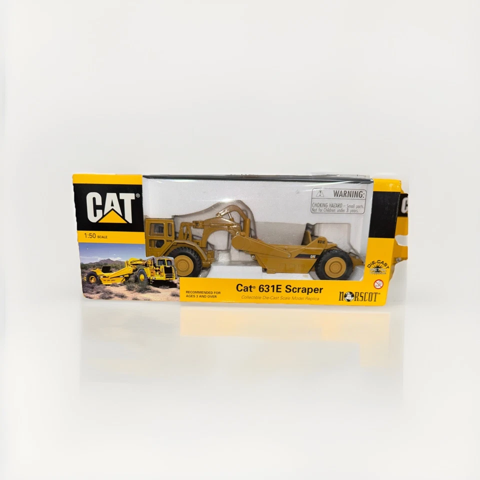 Rascador Cat 631E 1998 vintage n.º 55699 Norscot escala 1/50 NUEVO EN CAJA ORIGINAL Foto 2 de 4