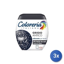 3X Coloreria Colorant Tissus Gris
