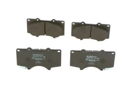 Plaquettes de frein 0 986 494 153 BOSCH pour TOYOTA MITSUBISHI - Photo 2/4