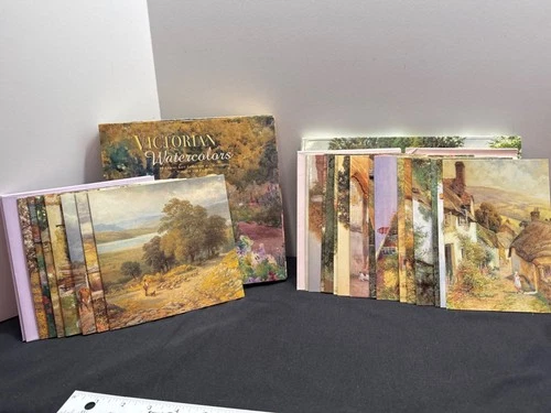 Victorian Watercolors Boxed Notecard Set With Envelopes