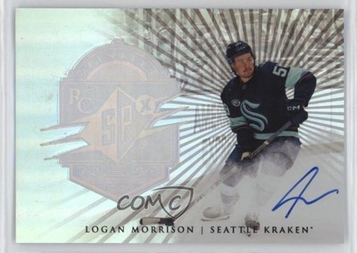 2024 SPx Finite Rookies Silver Spectrum 52/99 Logan Morrison Rookie Auto RC 1t5l