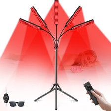 Red Light Therapy Lamp with Stand, 660nm Red 850nm Infrared Light for Body