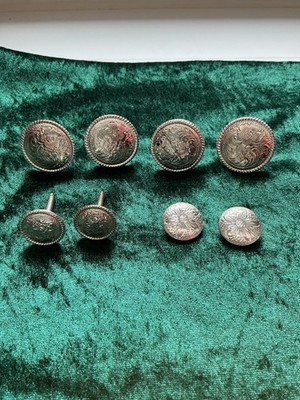 Concho Set Sattel-Verzierungen - Conchos 4+2+2 - Konvolut 2