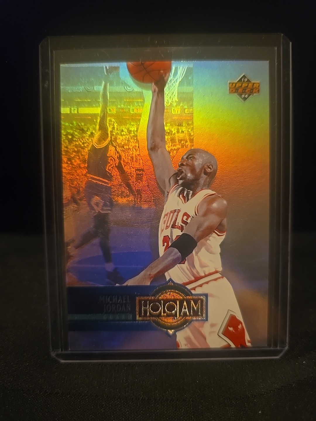 1993-94 Upper Deck - Box Set Holojam Michael Jordan #H4 Upper Deck Logo on...