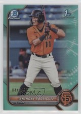 2022 Bowman Chrome Prospects Aqua Refractor /125 Anthony Rodriguez #BCP-26 0g27