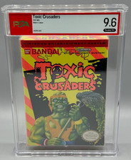 Toxic Crusaders Nintendo NES OVAL SOQ REV A Sealed New PSA 9.6 A+