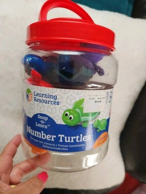 LEARNING RESOURCES SNAP-n-LEARN NUMBER TURTLES-AGES 18 Mo+