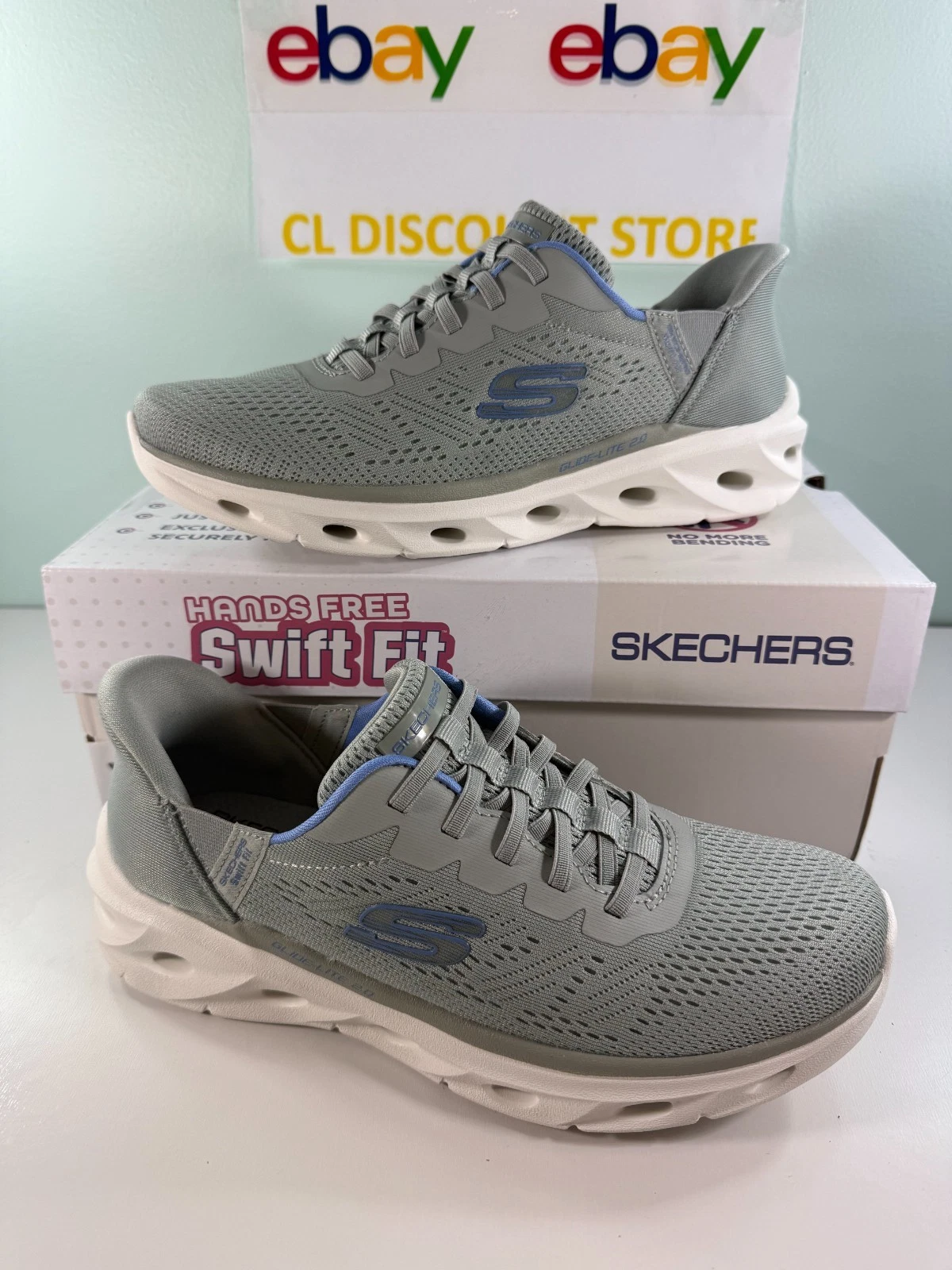 Skechers Hands Free Swift Fit Slip On Women's Memory Foam Casual Shoes -FREESHIP