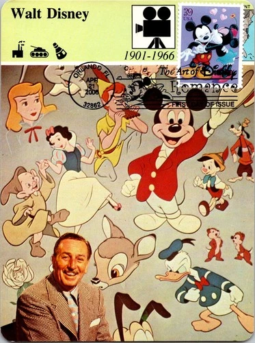 Dr Jim Stamps Maximum Card Mickey And Minnie Mouse 39C Fdc