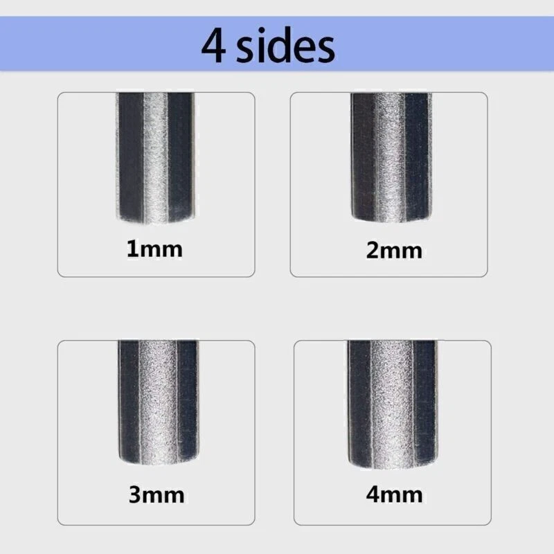 Guitar Fret Crowning File Fretboard Diamond Coating Repairing Dressing Tool - Image 4 of 4