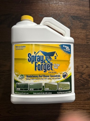 #ad #ad Spray amp; Forget 1 Gallon Revolutionary Roof Cleaner Concentrate $14.99