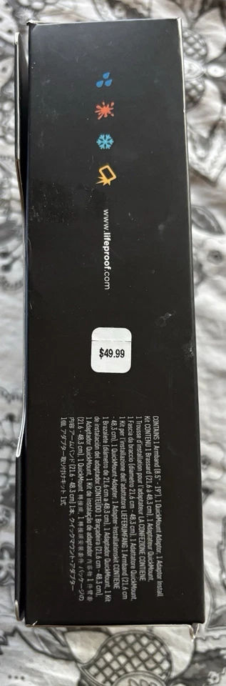 Brazalete adaptador LifeProof Lifeactiv Quickmount. Se adhiere al teléfono o funda. Usado Foto 3 de 4