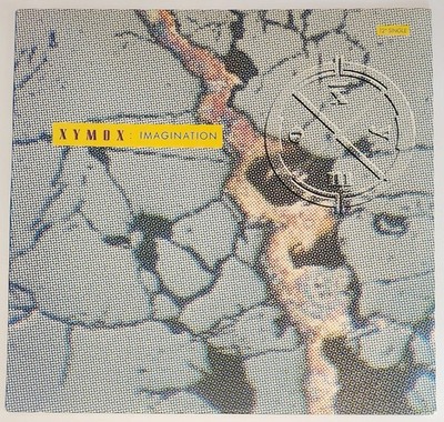 Xymox -   Imagination  12''+ detached sticker  US Wing Records    873 001-1 1989