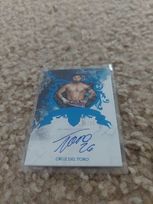 Cruz Del Toro 2025 WWE Royalty Autographed Card 01/25