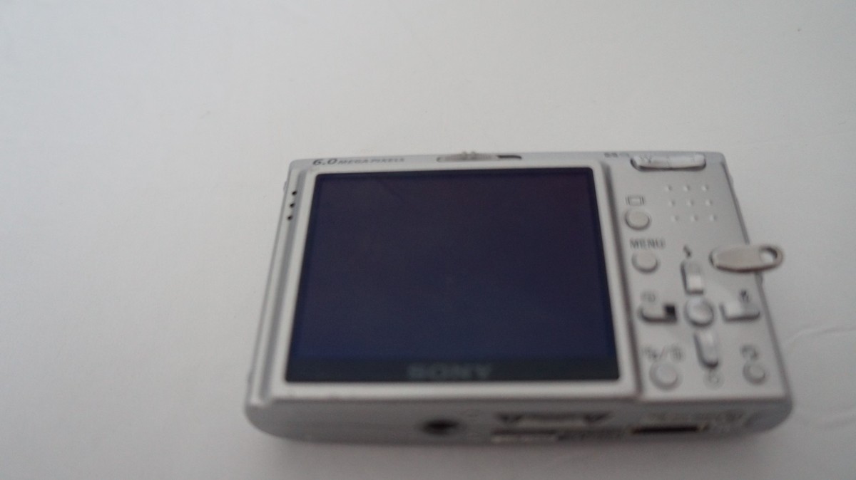 Sony Cyber-shot DSC-T9 6.0MP Digital Camera - Silver for sale