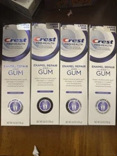 NEW (Lot of 4) CREST Pro-Health Enamel Repair & Gum Toothpaste Intensive Clean