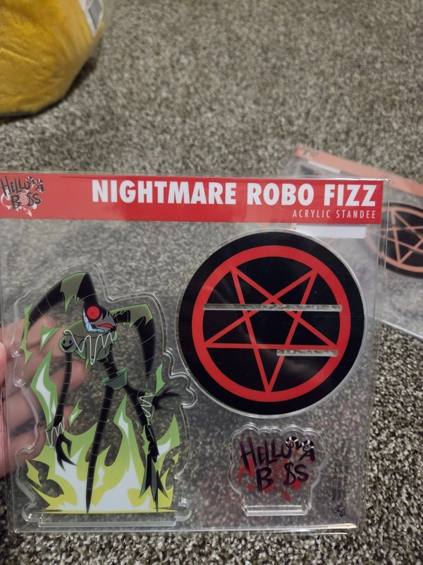 Helluva Boss Nightmare Robo Fizz Acrylic Standee Figurine Animation Collectible