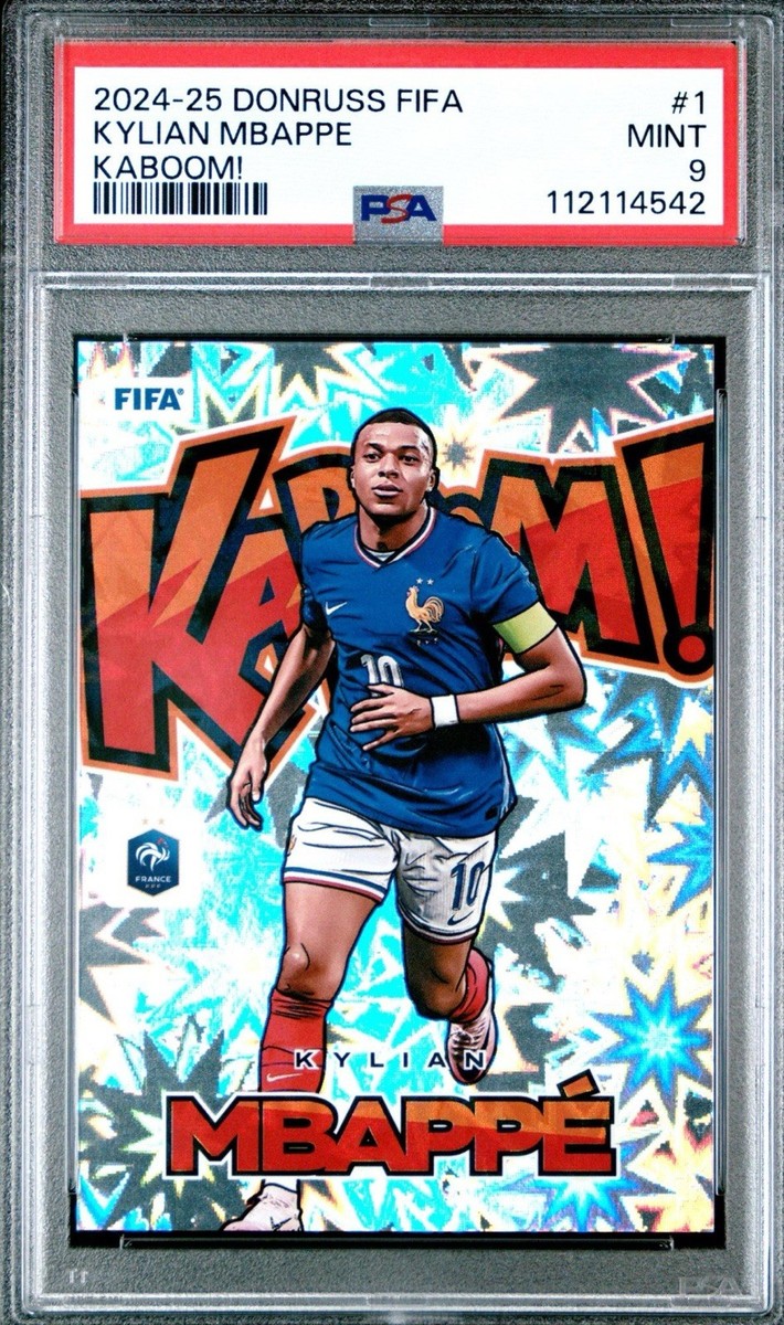2024-25 Panini Donruss Fifa - Kaboom Kylian Mbappe #1 for sale