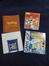 Pokemon Blue Version Game Boy, 1998 Complete