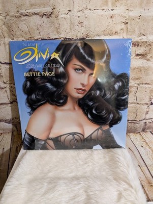 The Art of Olivia De Berardinis Bettie Page  2026 Wall Calendar SEALED NEW