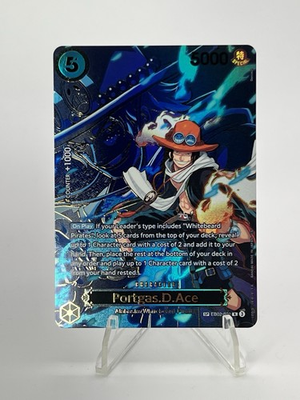#ad #ad One Piece Card Game Portgas.D.Ace EB02 028 SP Carrying On His Will $139.99