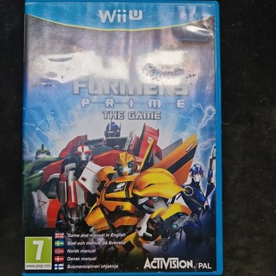 Transformers Prime Das Spiel Nintendo Wii U PAL UK