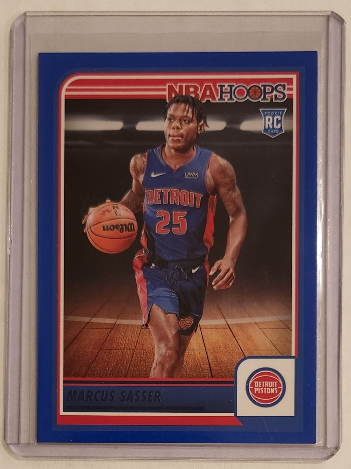 2023-24 Panini NBA Hoops - Rookies Blue #260 Marcus Sasser (RC) Rookie