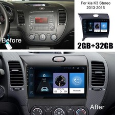 2 32G Android14 Apple Carplay Car Stereo Radio For Kia Cerato K3 Forte 2013-2017