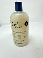 Philosophy Fresh Cream Shampoo, Shower Gel  Bubble Bath 16oz. New Sealed