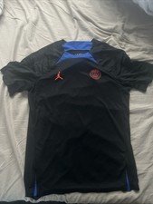 PSG Men’s M Training Shirt Black Short Sleeve