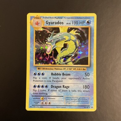 Gyarados 34/108 Holo - Evolutions 2016 - Garados Englisch