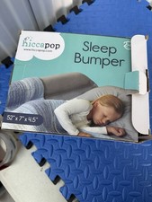 NEW IN BOX Hiccapop Bed Sleep Bumper 2-6 years 52" x 7" x 4.5" HP-BB1