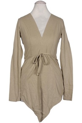 Esprit Strickjacke Damen Cardigan Jacke Gr. S Baumwolle Beige #8le1ehm