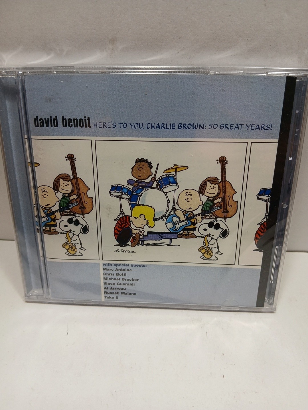 Here's to You, Charlie Brown: 50 Great Years! by David Benoit (CD, 2000) NEW!!!