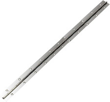 Heavy Duty Stainless Steel Chrome Continuous Piano Hinge, 600Mm X 38Mm X 1Mm, 27