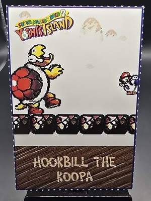 1995 Nintendo Power Super Mario World 2 Yoshi's Island Hookbill the Koopa