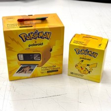 Pokemon x Polaroid Go Pikachu edition with 16 shot Film. In stock ready to ship