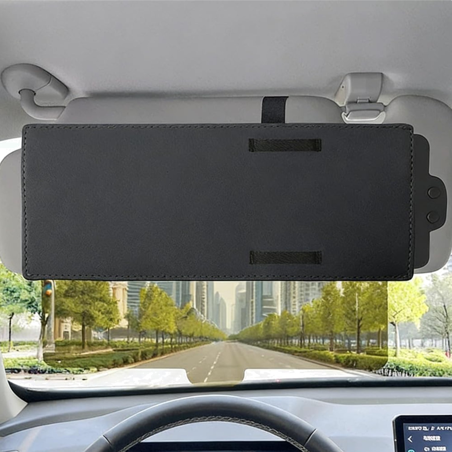 Rallonge pare-soleil voiture anti-UV éblouissement écran de protection solaire rétractable universel