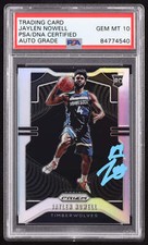 Jaylen Nowell Signed 2019-20 Panini Prizm Prizms Silver #281 RC (PSA | Autograph