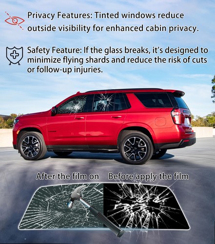PreCut All Sides + Rear Window Film Any Tint Shade % VLT For BMW X2 2018-2023 - Picture 8 of 10