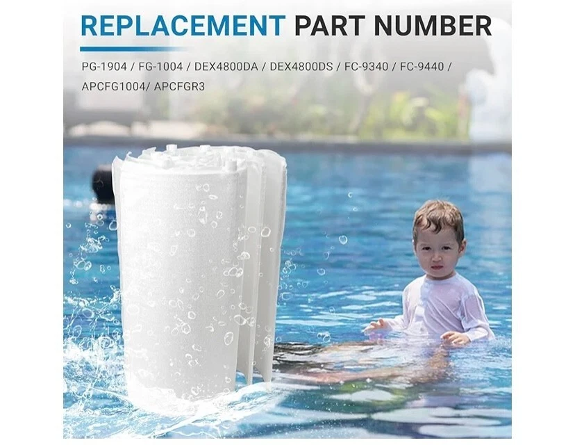 48 cuadrados Rejillas de filtro de piscina Ft DE Hayward Penair Pac Fab Nautilus 24" Foto 2 de 3