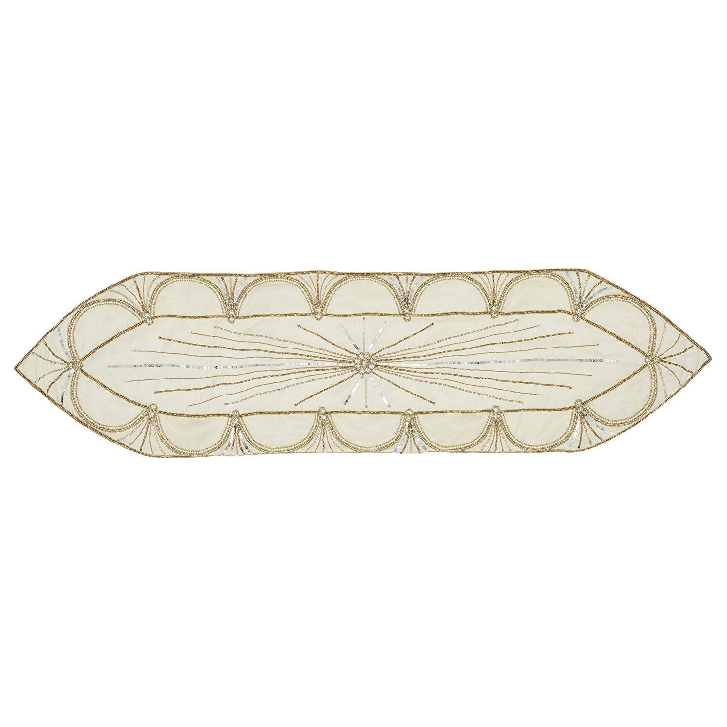 Christopher Radko Shimmering Holiday Table Runner 68