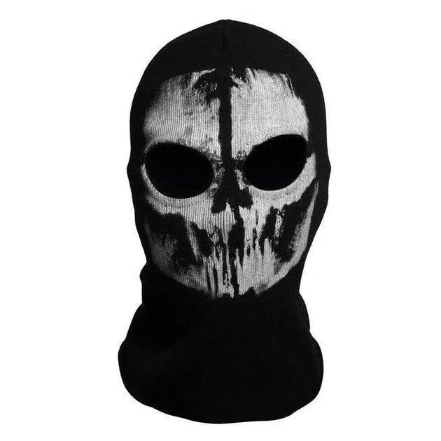 Balaclava Mask Balaclava Buff Skull Ghost Call of Duty Ghost Unisex Cotton
Opens in a new window or