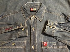 Paco long sleeve jean Logo shirt,Large. Excellent condition.